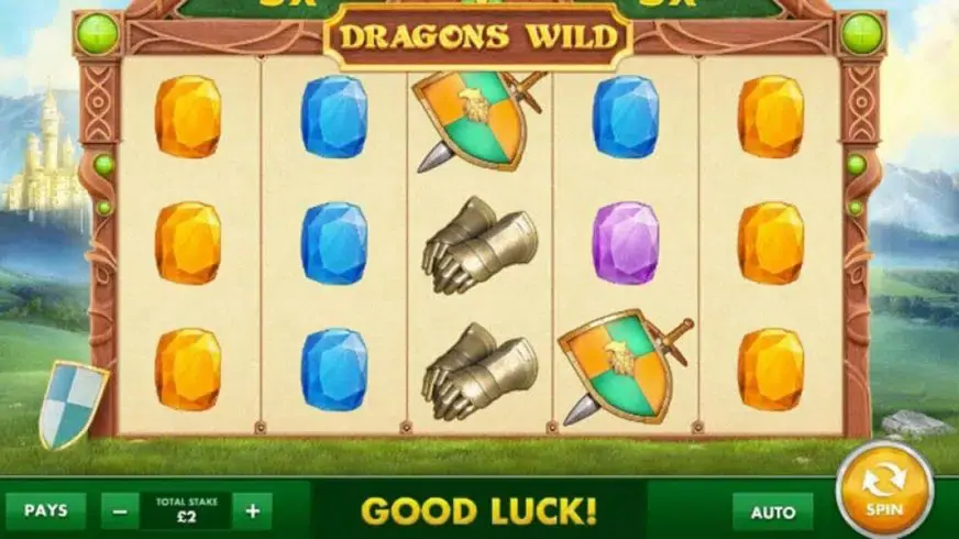 Dragons Wild slot screenshot 1