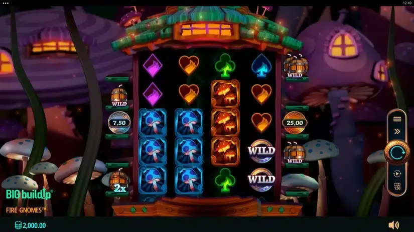 Fire Gnomes slot screenshot 