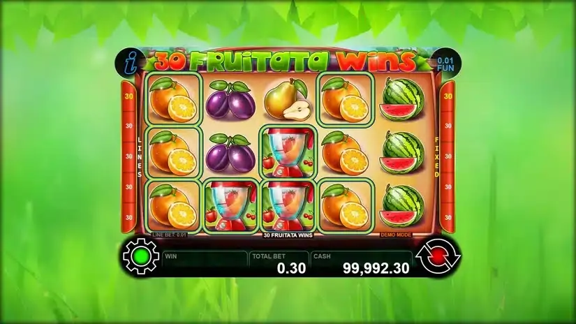 30 Fruitata Wins slot screenshot 3
