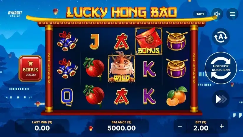 Lucky Hong Bao slot screenshot 
