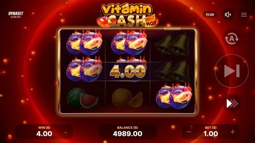 Vitamin Cash Hot slot screenshot 3