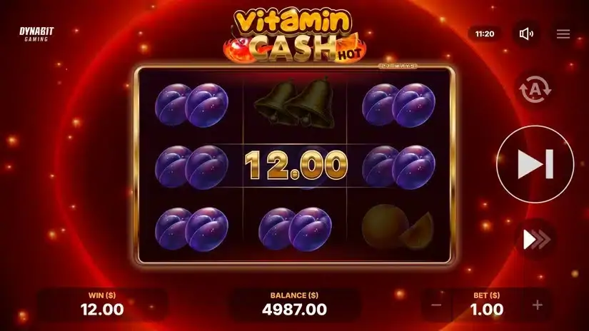 Vitamin Cash Hot slot screenshot 4