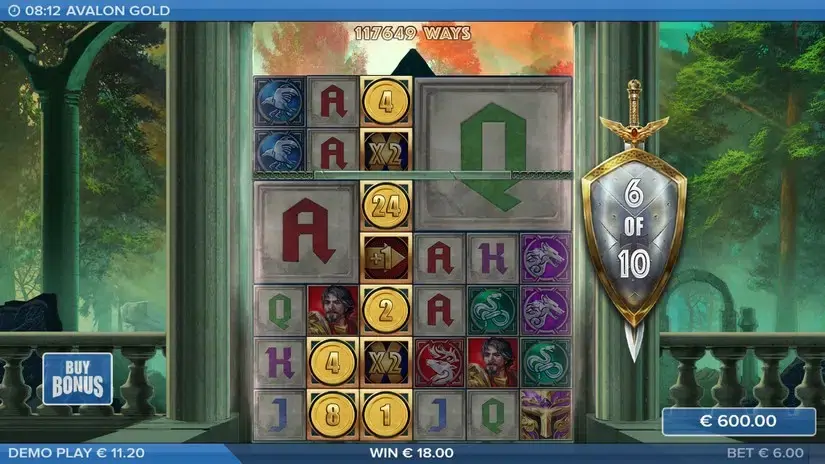 Avalon Gold slot screenshot 7
