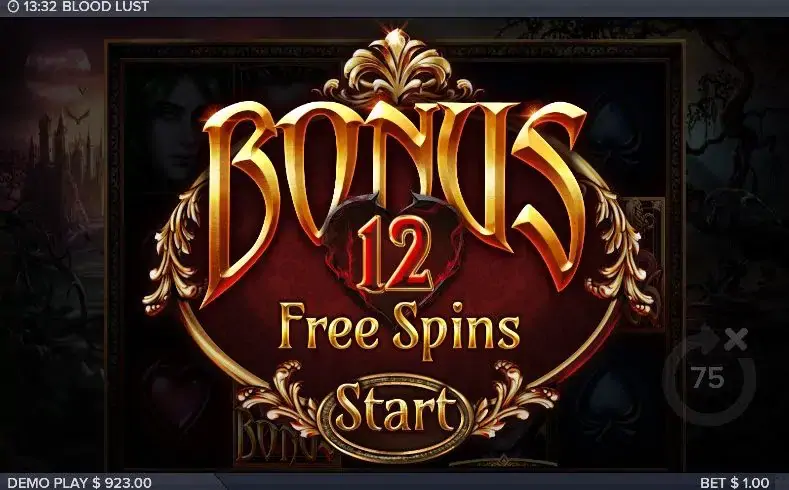 Blood Lust slot screenshot 2