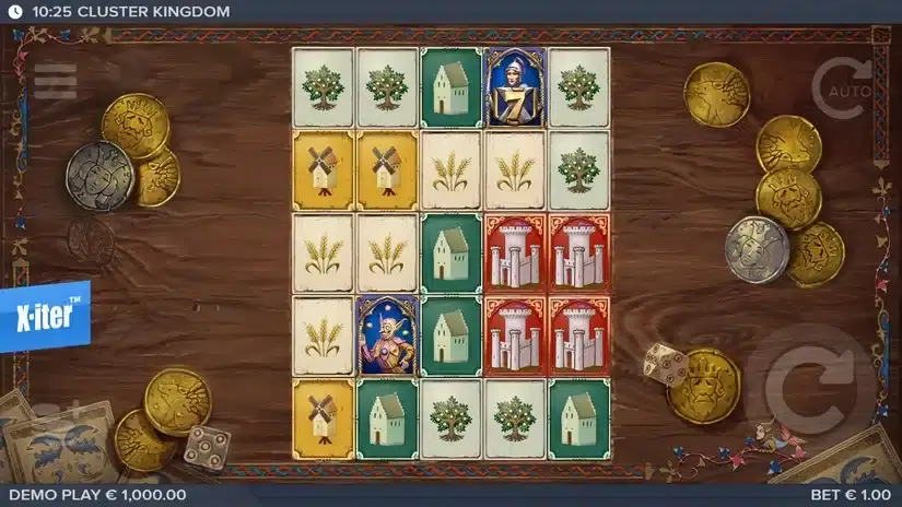 Cluster Kingdom slot screenshot 
