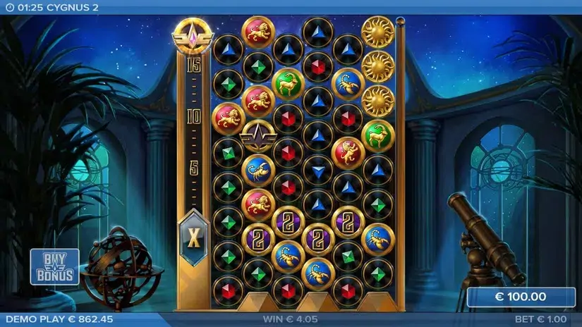 Cygnus 2 slot screenshot 3