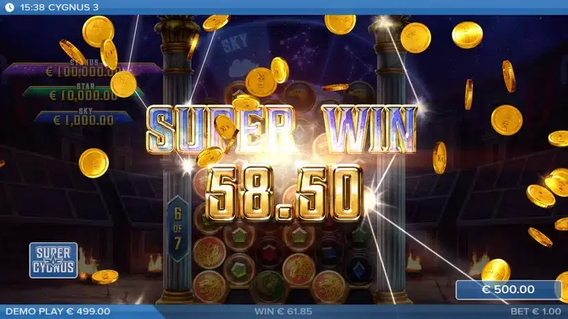 Cygnus 3 slot screenshot 6