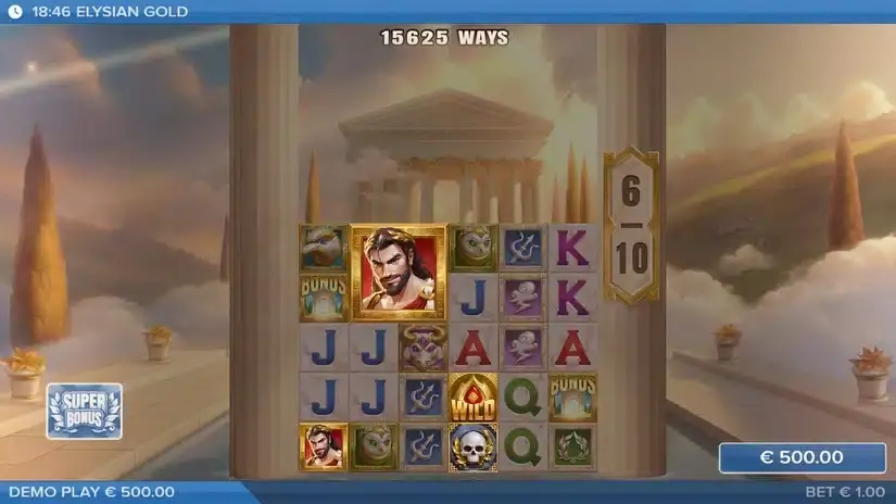 Elysian Gold slot screenshot 4