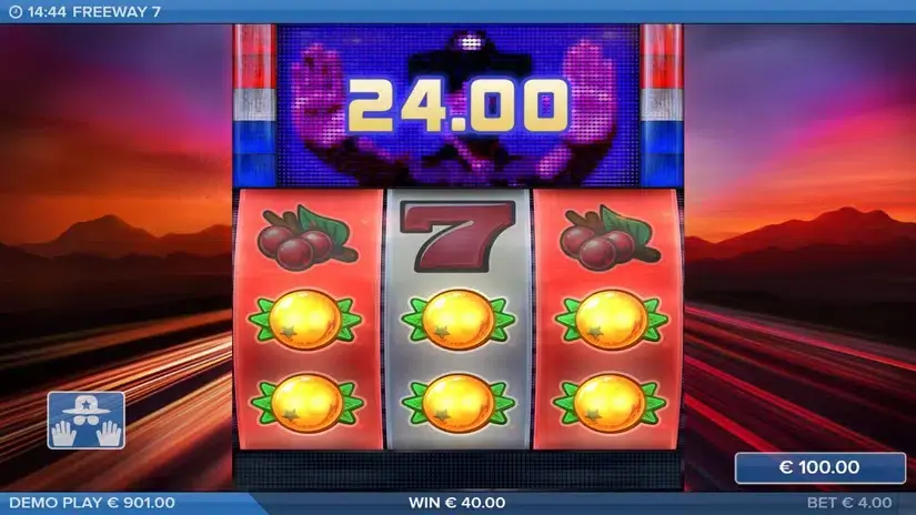 Freeway 7 slot screenshot 5