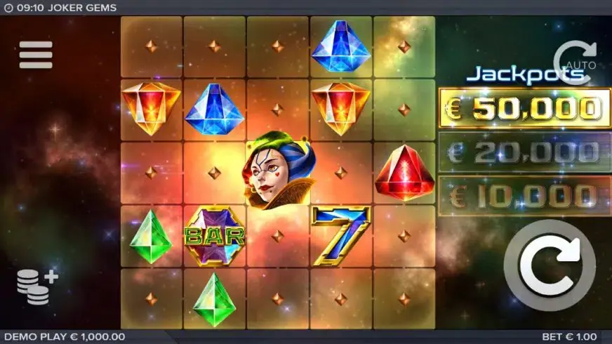 Joker Gems slot screenshot 1