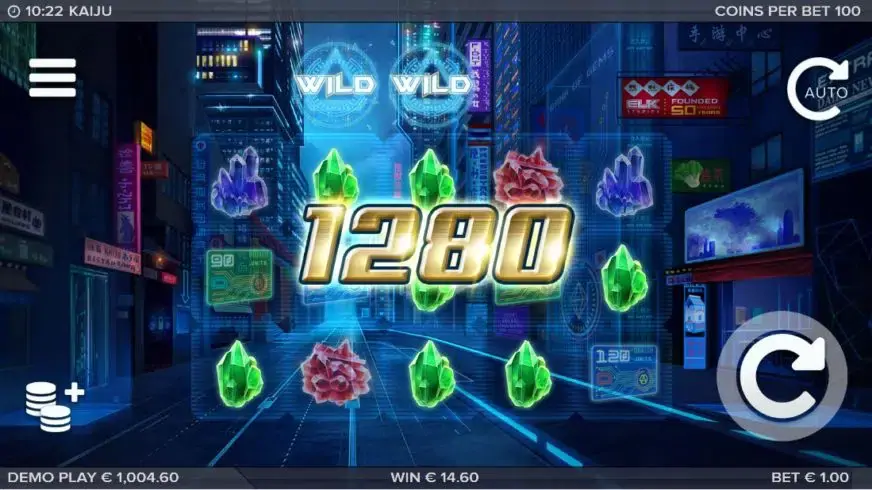 Kaiju slot screenshot 2