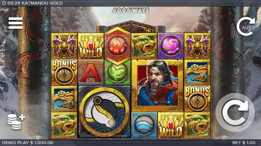 Katmandu Gold slot screenshot 