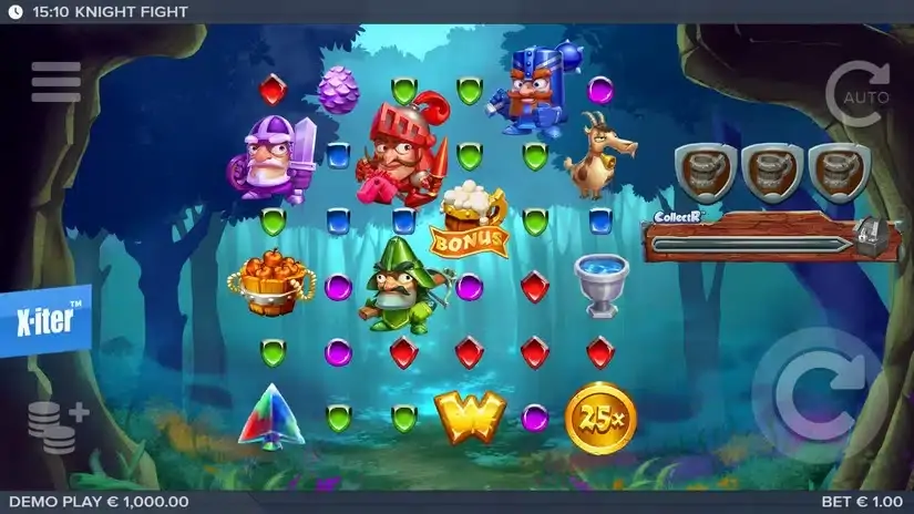 Knight Fight slot screenshot 1