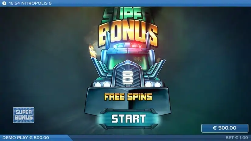 Nitropolis 5 slot screenshot 3