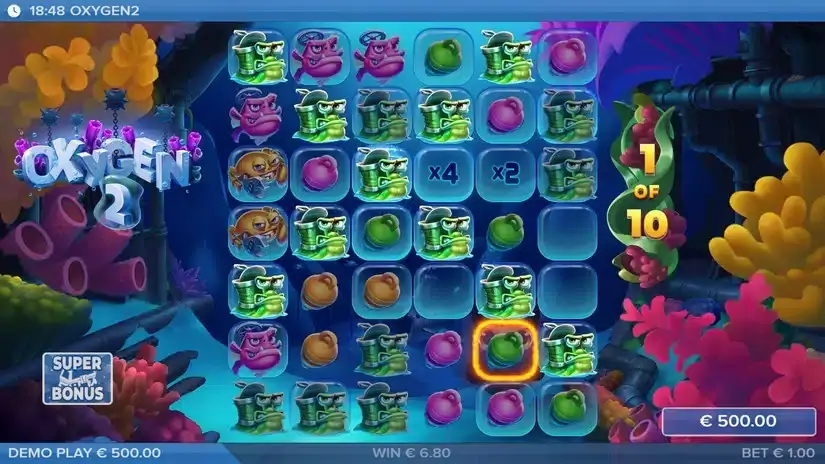 Oxygen 2 slot screenshot 4