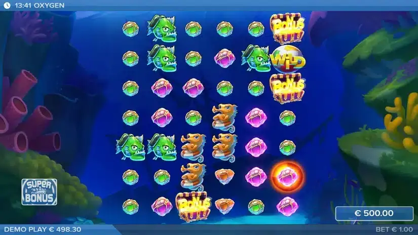 Oxygen slot screenshot 2