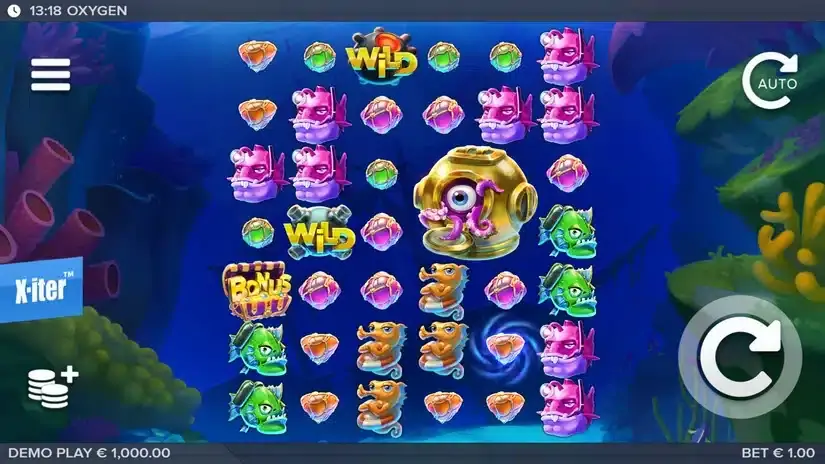 Oxygen slot screenshot 