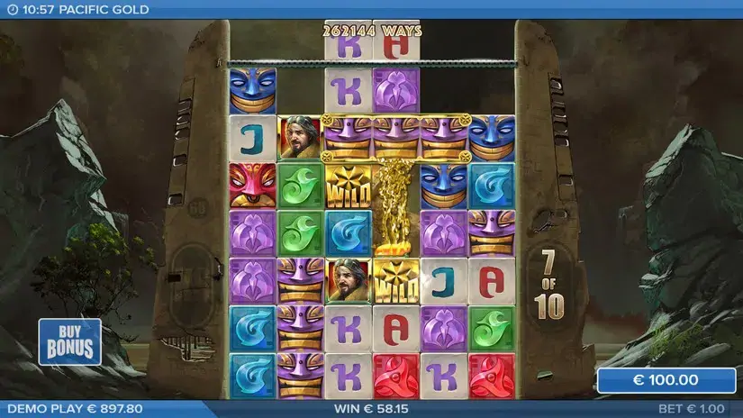 Pacific Gold slot screenshot 7