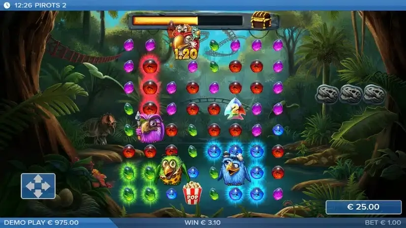 Pirots 2 slot screenshot 2