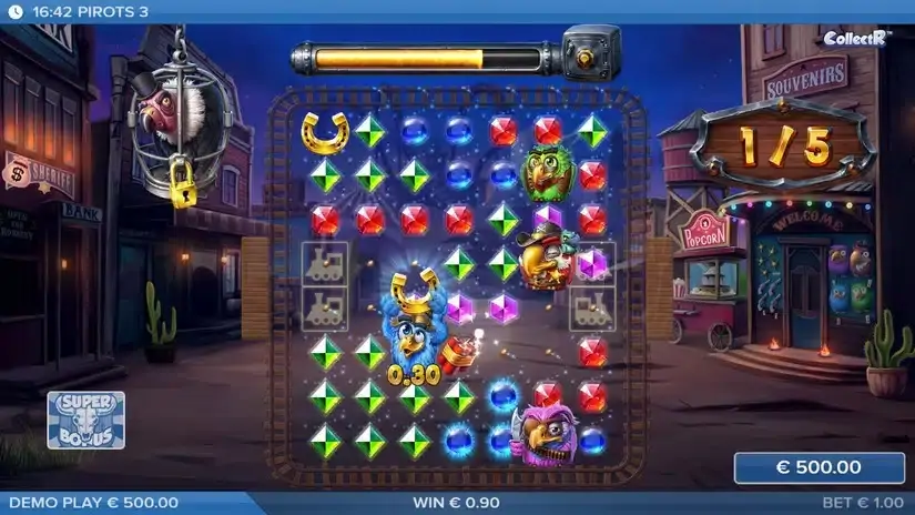 Pirots 3 slot screenshot 5