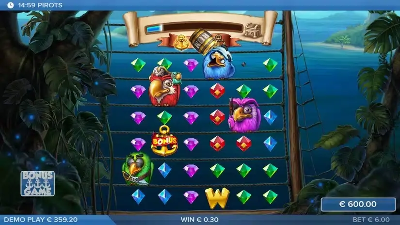 Pirots slot screenshot 4
