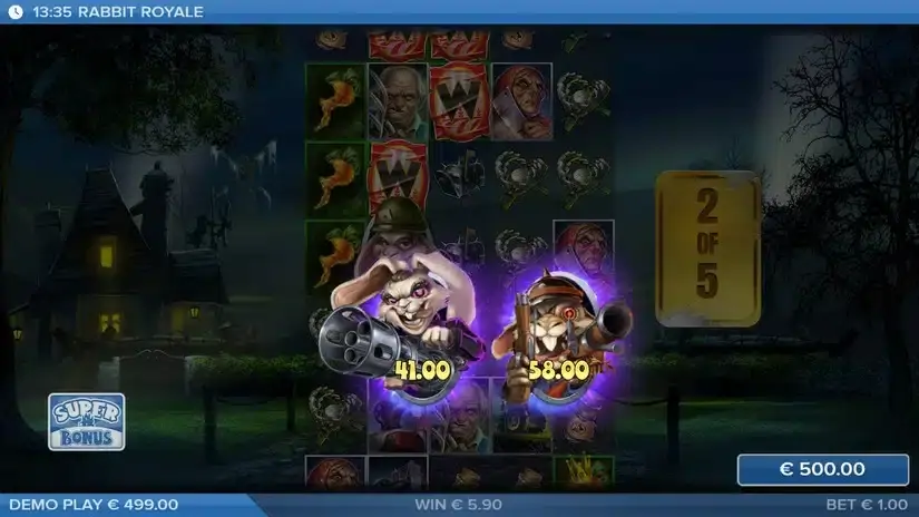 Rabbit Royale slot screenshot 6