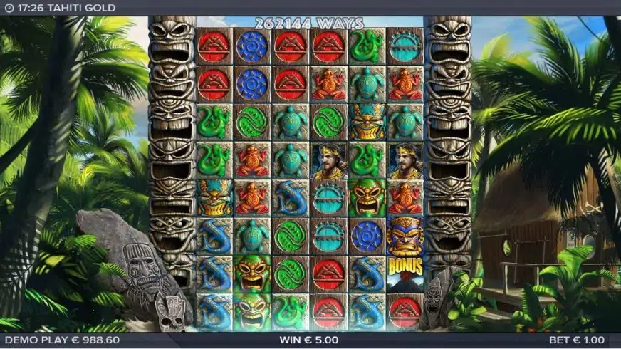 Tahiti Gold slot screenshot 5