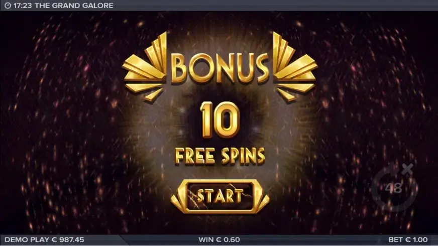 The Grand Galore slot screenshot 3