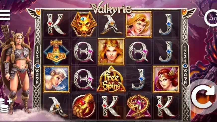 Valkyrie slot screenshot 