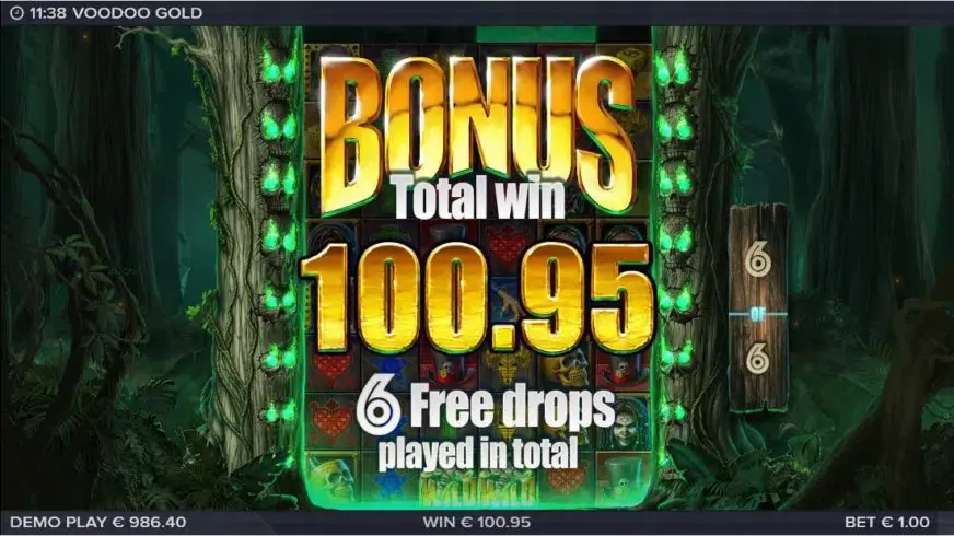 Voodoo Gold slot screenshot 5