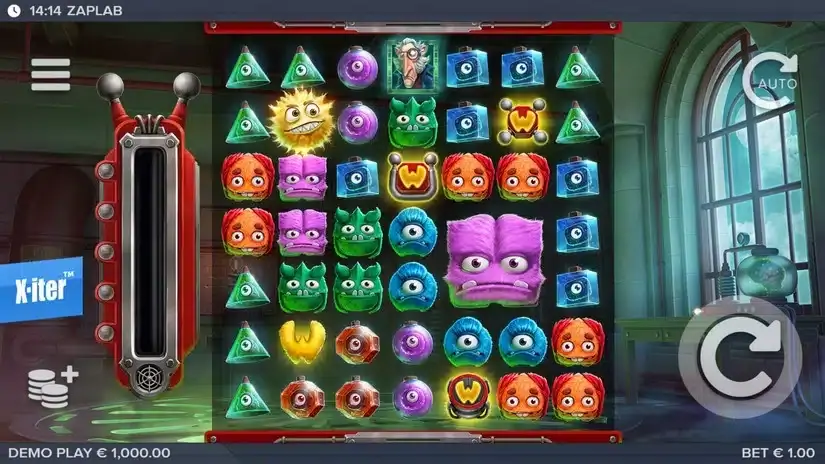 ZapLab slot screenshot 