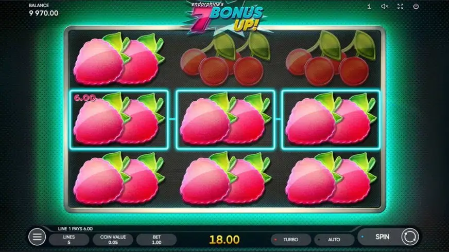7 Bonus UP! slot screenshot 2