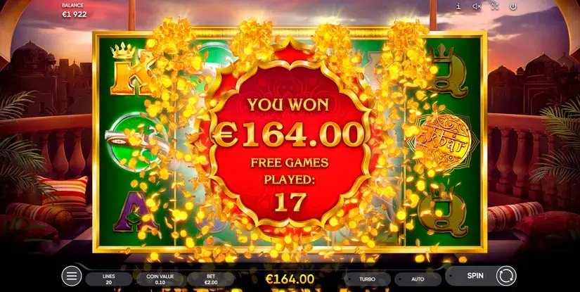 Akbar & Birbal slot screenshot 