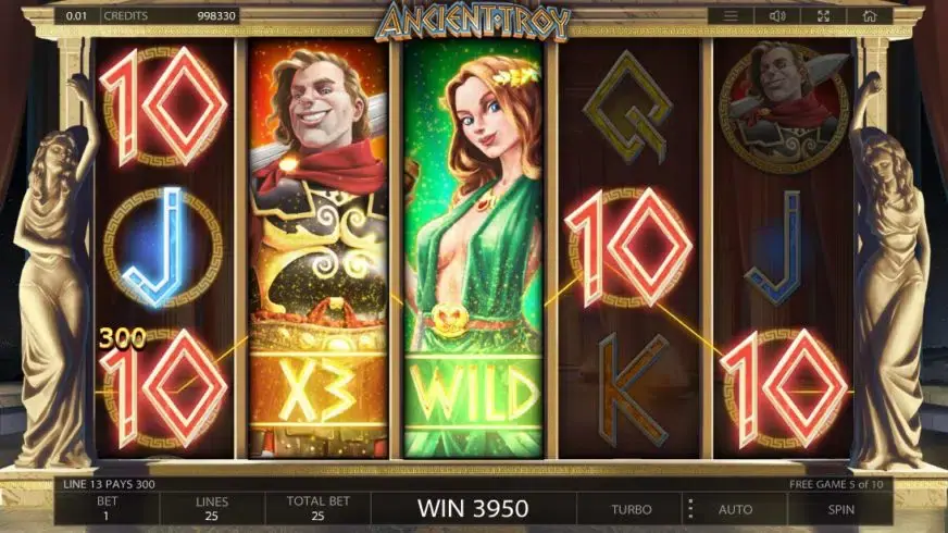 Ancient Troy slot screenshot 4