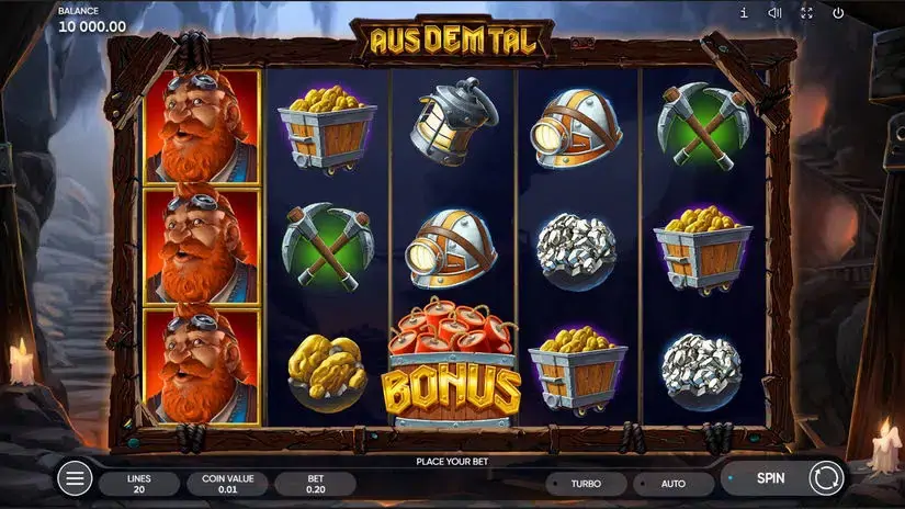 Aus Dem Tal slot screenshot 1