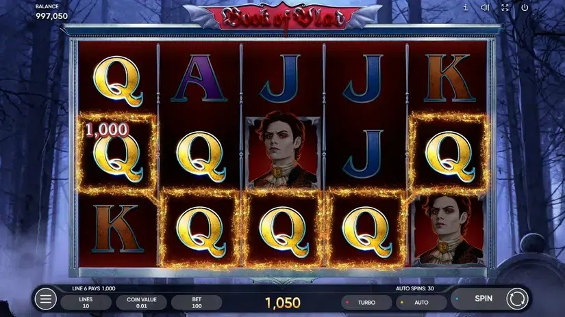 Book of Vlad slot screenshot 2