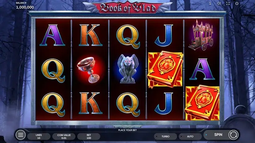 Book of Vlad slot screenshot