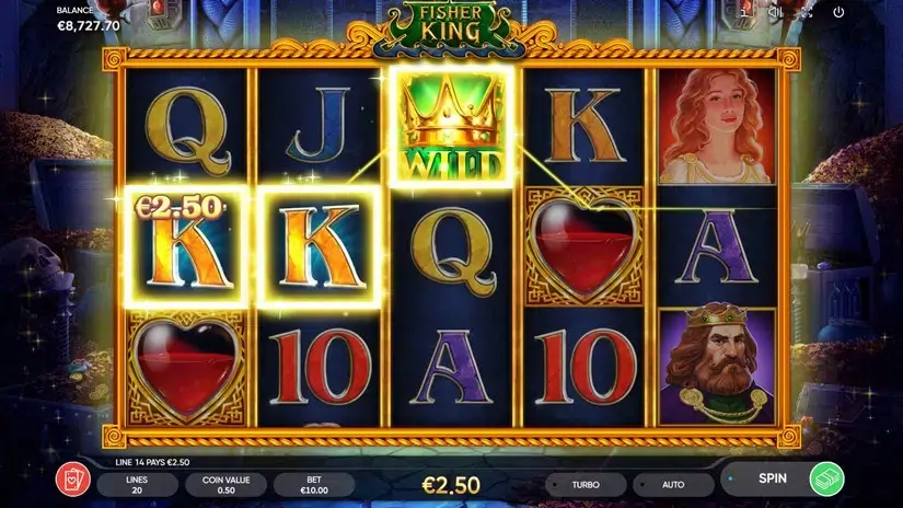 Fisher King slot screenshot 2