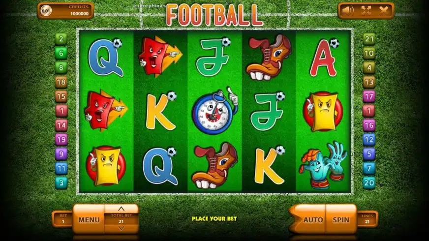 Football slot screenshot 3