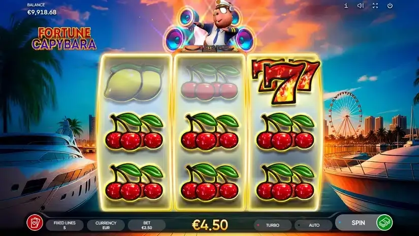 Fortune Capybara slot screenshot 