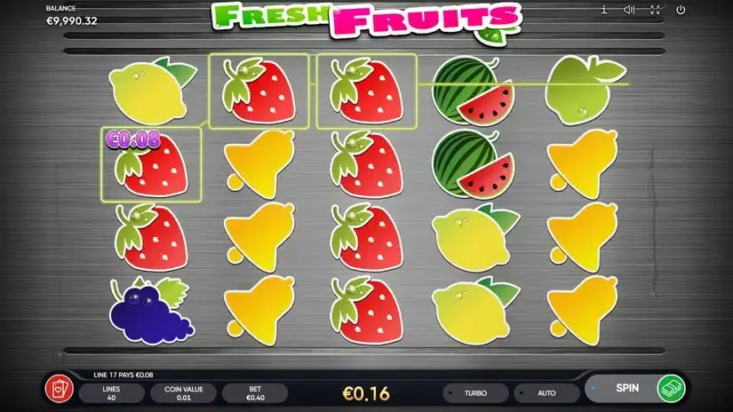 Fresh Fruits slot screenshot 4