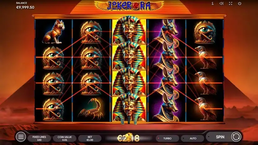 Joker Ra slot screenshot 3