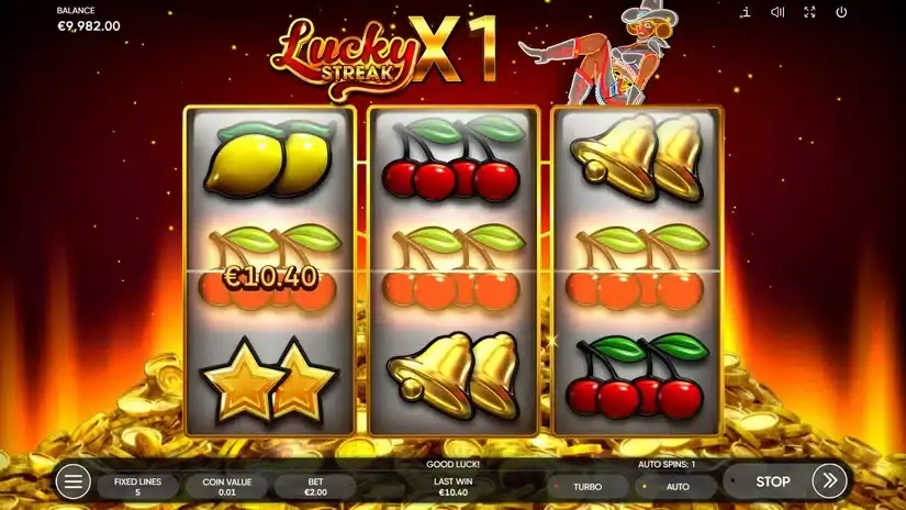 Lucky Streak X slot screenshot 4