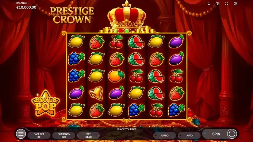 Prestige Crown slot screenshot 1