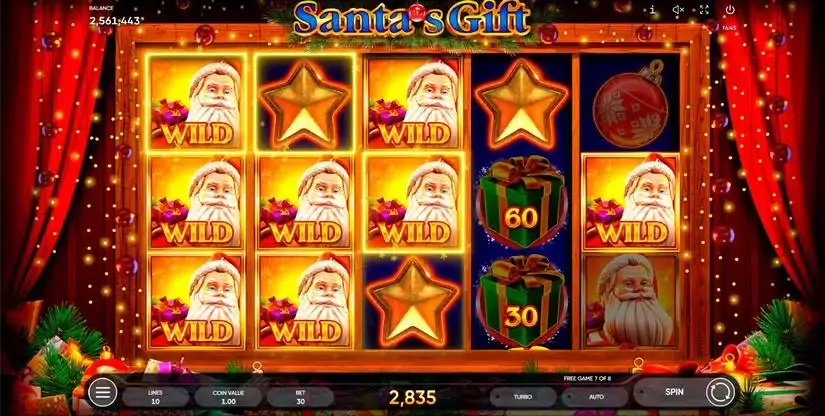 Santa’s Gift slot screenshot 6