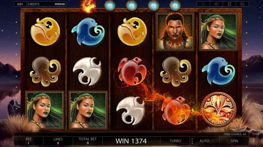 Tribe slot screenshot 1