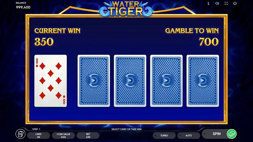 Water Tiger slot screenshot 4