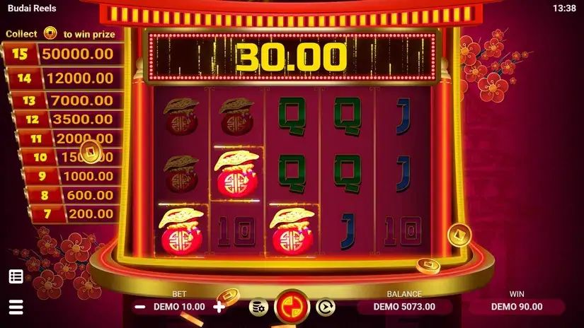 Budai Reels slot screenshot 4