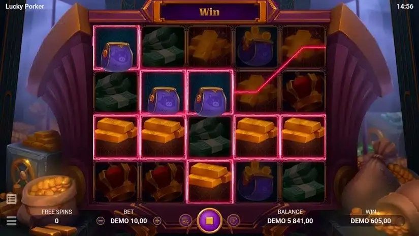 Lucky Porker slot screenshot 5