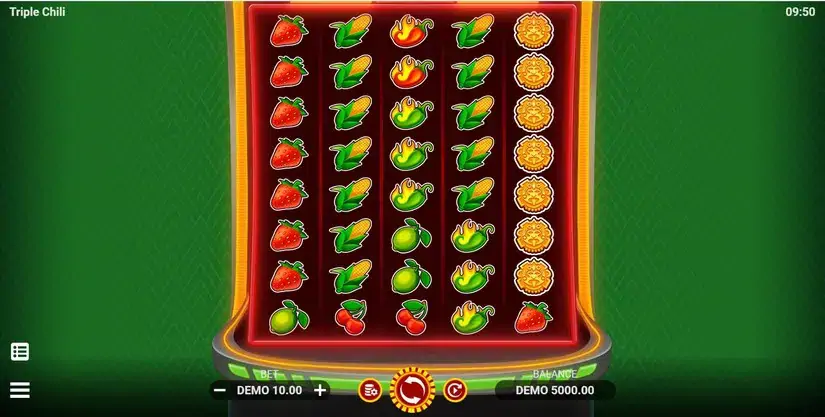 Triple Chili slot screenshot 1